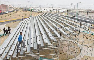 RENTA DE GRADAS METALICAS